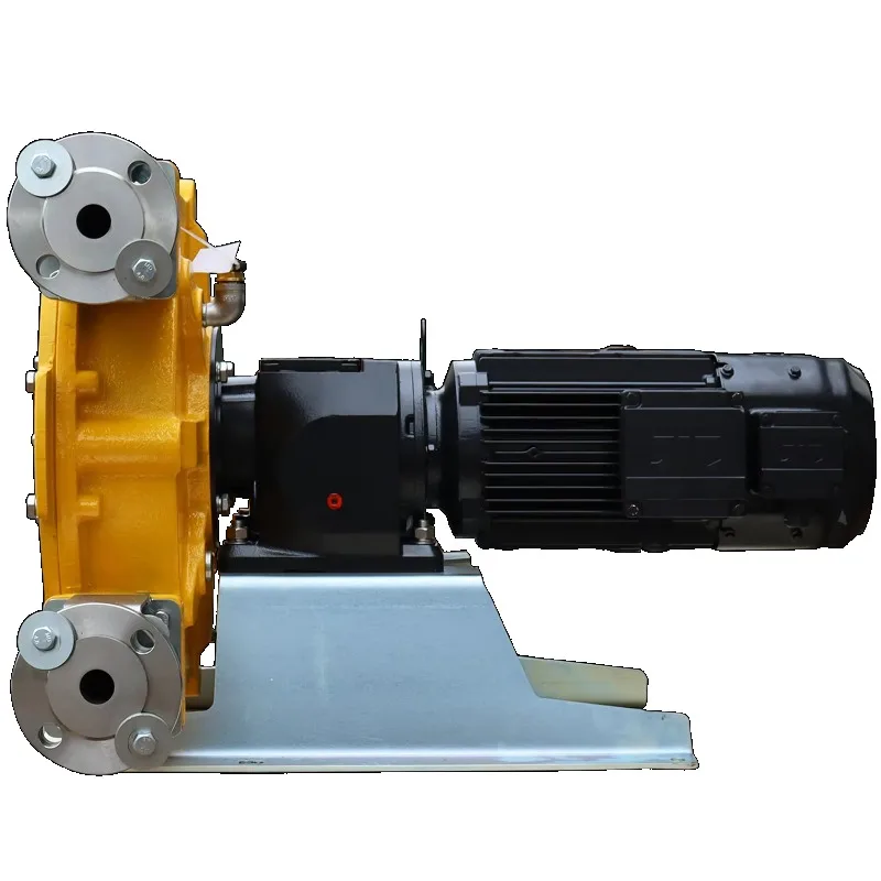 High Efficiency Industrial Peristaltic Hose Pump for Slurry Mixing and Squeeze Mortar