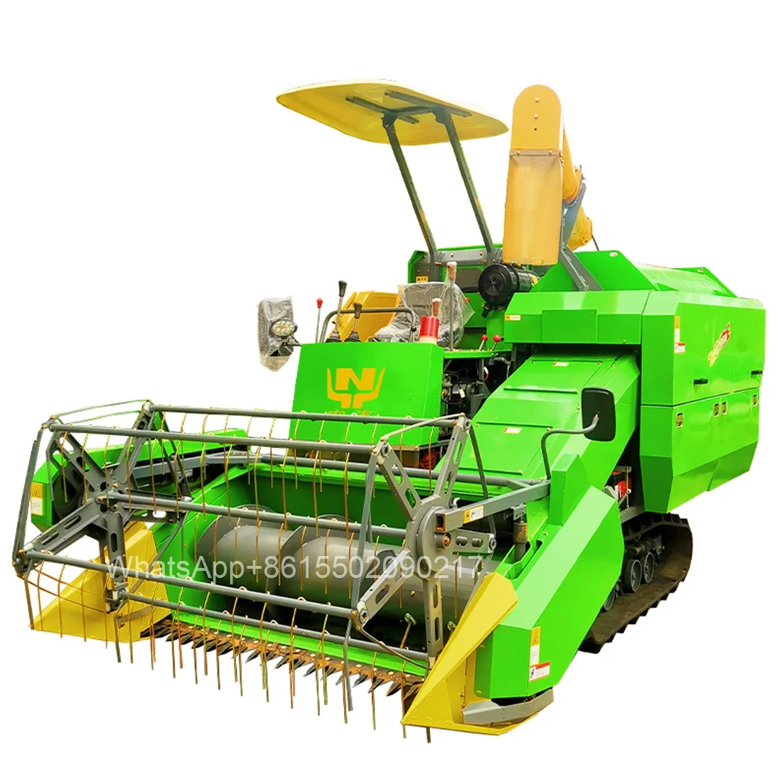 Corn large automatic agricultural multi function harvesting wheat paddy field soybean mountain small rice harvester