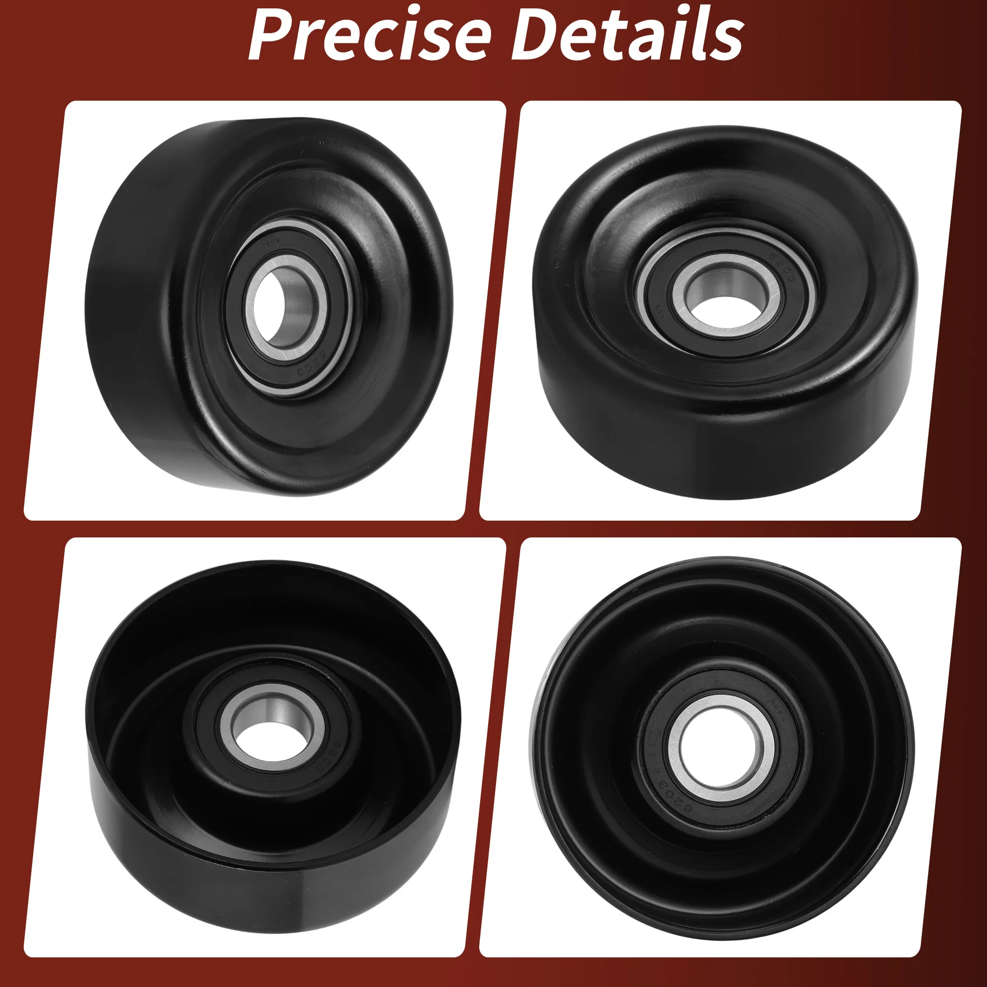 UXCELL No.23770AA070 poulie de renvoi de courroie d'entraînement accessoire pour Subaru Forester Impreza WRX