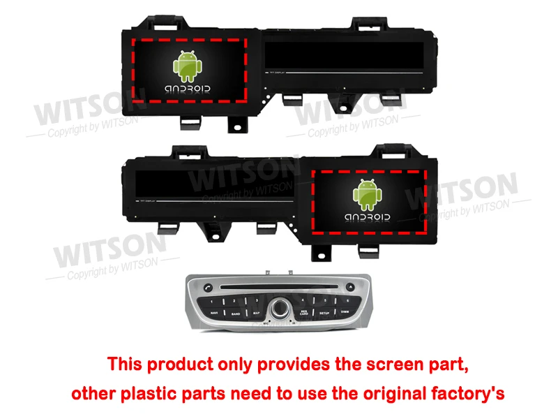 OEM Car Stereo Multimedia Player For Renault Grand Scénic 3 2009-2016  GPS CarPlay 7