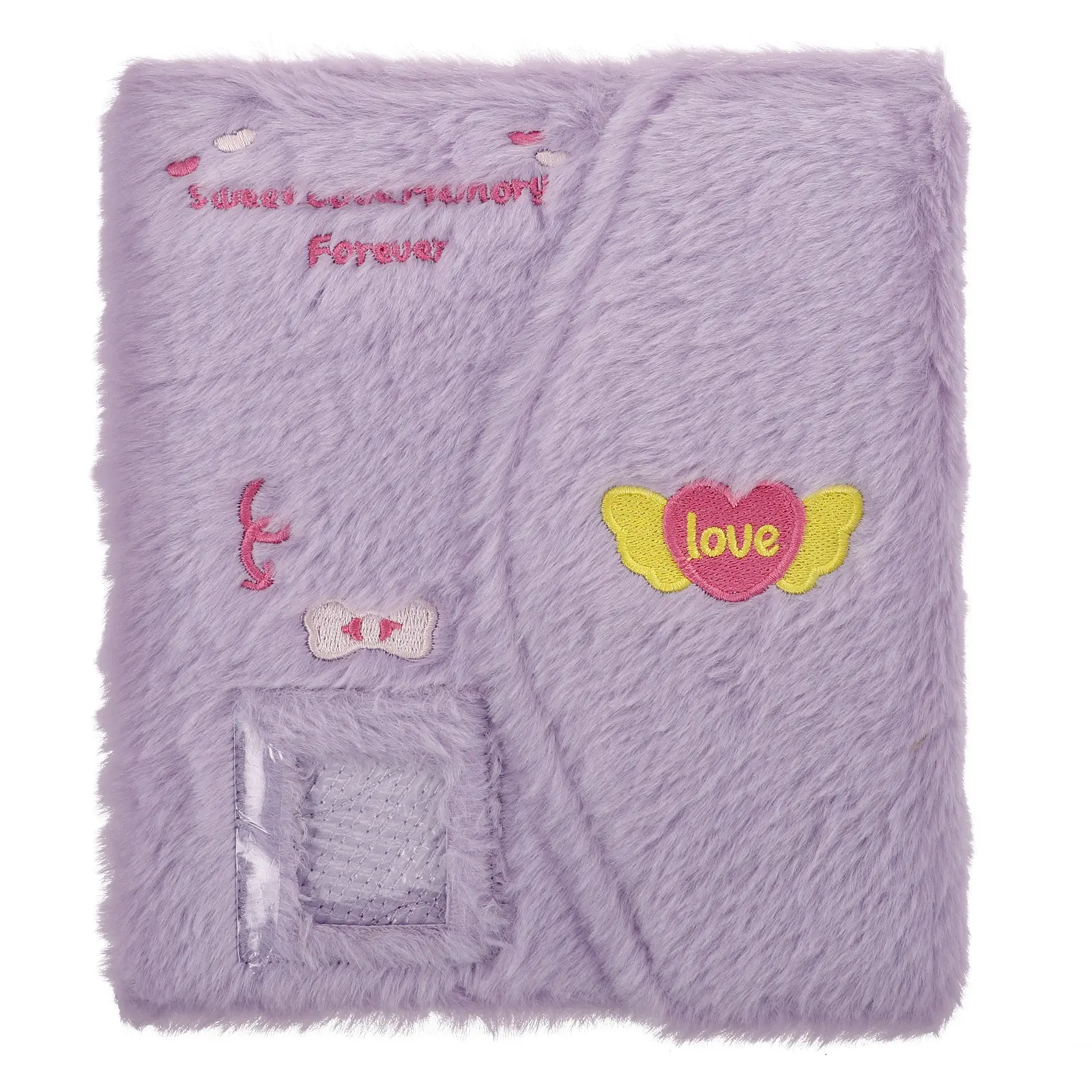 Memory Photo Album 3-Inch Soft Cover Binder Cute Cartoon Card Holder Keepsake Photo Book for