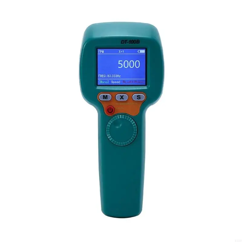 Digital Handheld Stroboscope Tachometer 60 to 99999 Non Contact High Accuracy Digital Tachometer for Motor