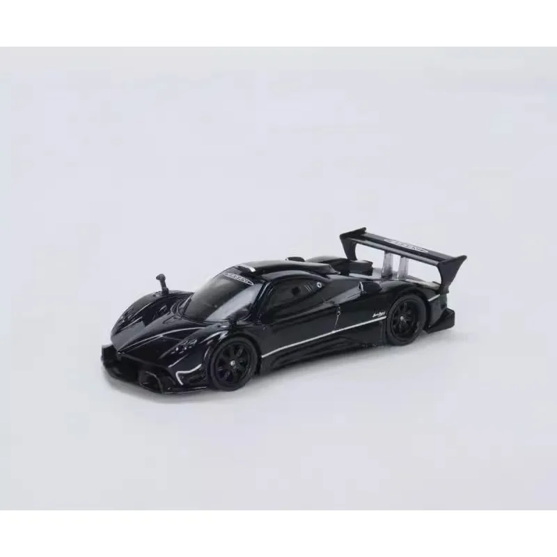 1:64 Pagani Zonda R diecast alloy simulation car model, children\'s collection of decorative toys, for children\'s holiday gifts.