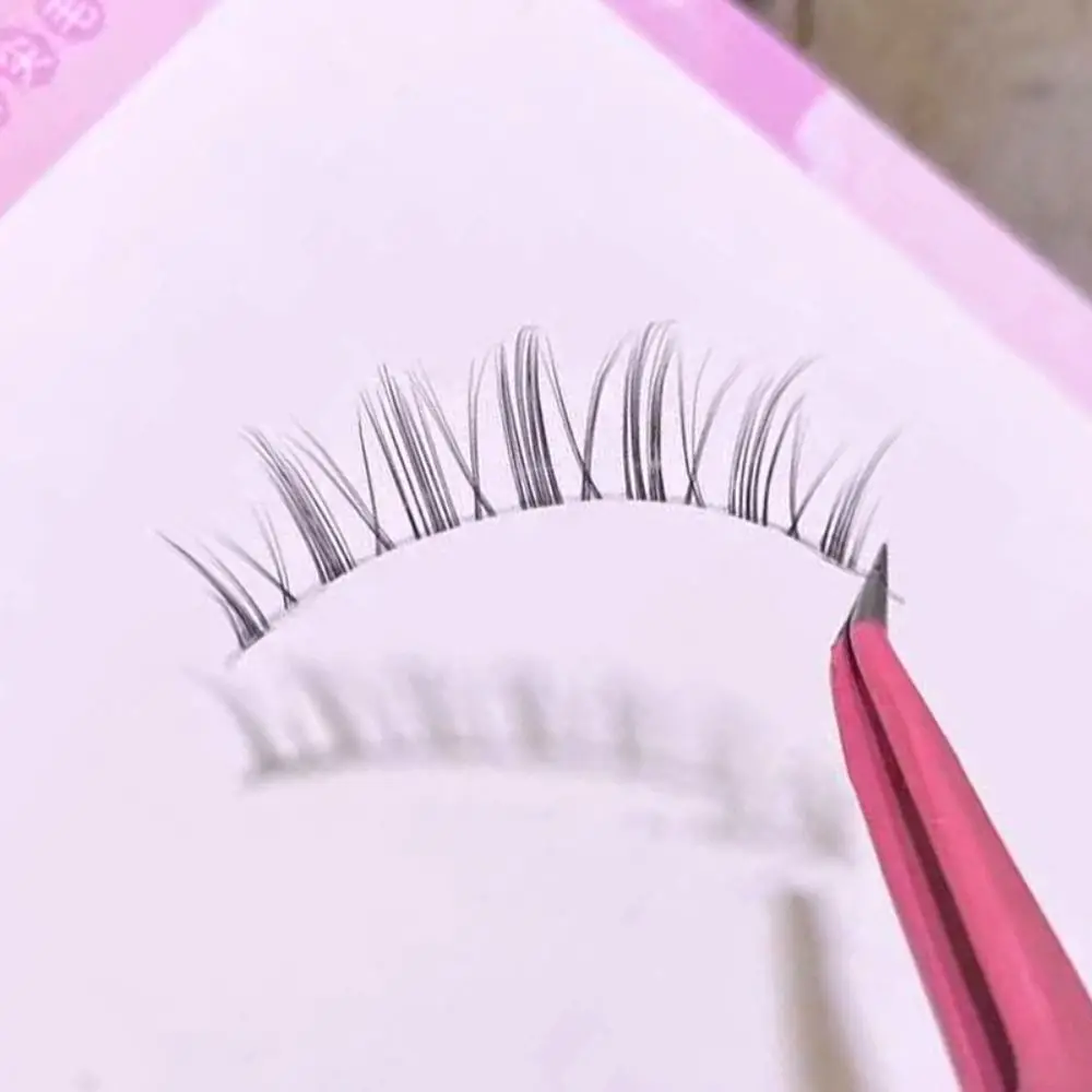 Estensione delle ciglia Ciglia finte a grappolo Trucco fai da te Ciglia finte soffici Dense Ciglia arricciate spesse a lunga durata