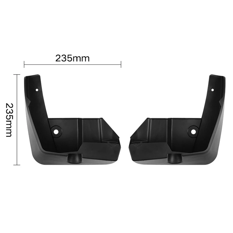 4PCS Front Rear Wheel Mudguards For Subaru Outback 2010-2014 Sedan Touring Splash Guards Fender Mud Flaps Car Accessories 6