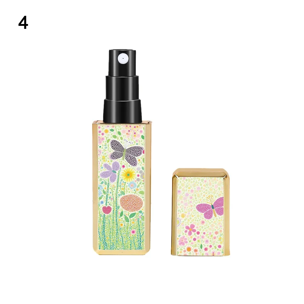 

New 5ml Mini Perfume Bottle Empty Portable Spray Rotating Bottle Refillable Storage Sprayer Empty Cosmetic Containers