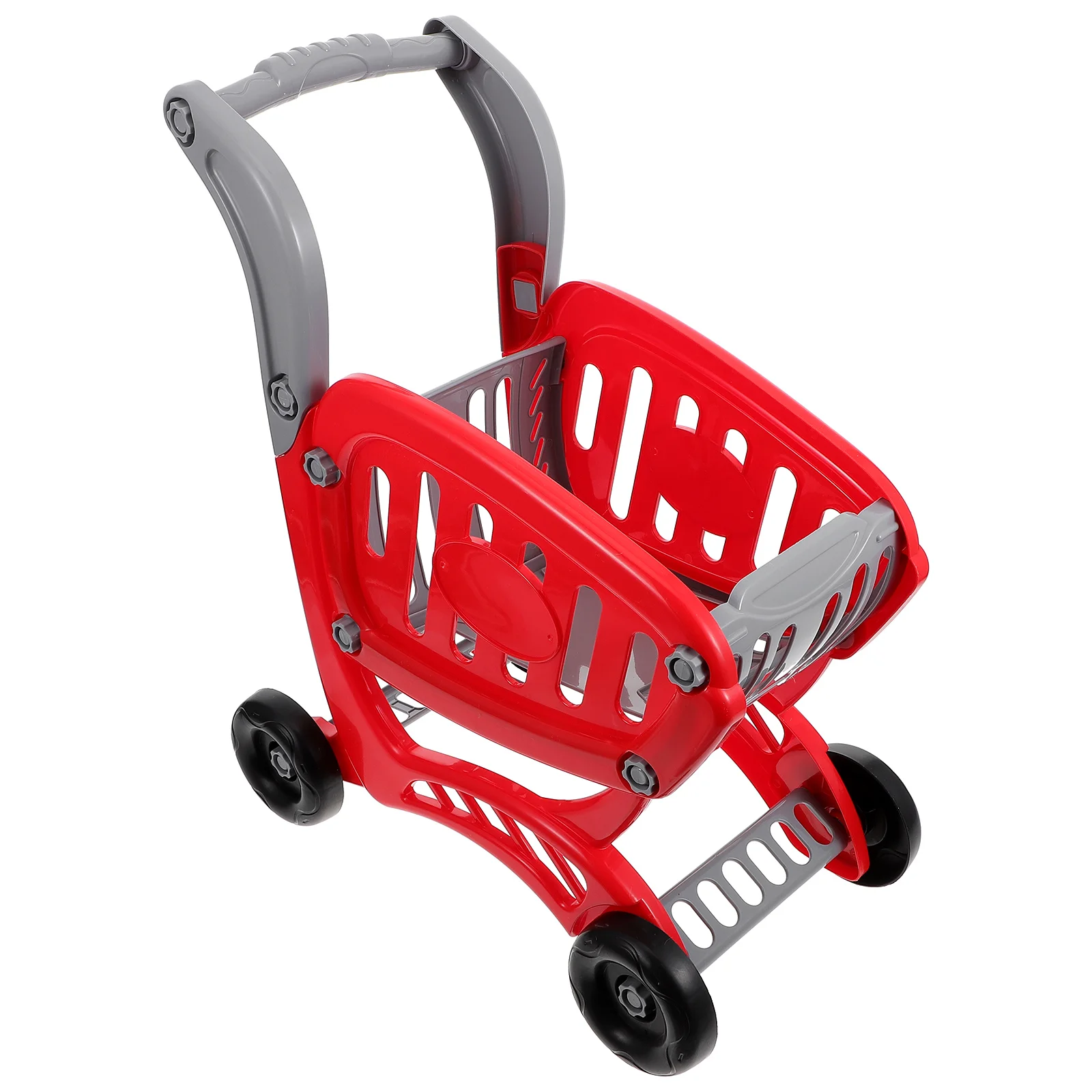 Mini Shopping Cart Toy Simulation Basket Role-playing Supermarket Cashier Child Toys