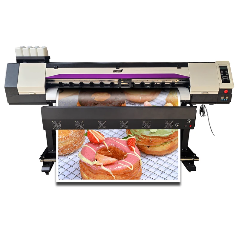 Best vinyl printer 5/6 feet 1440dpi large image large format printer eco solvent paper printer banner inkjet printing machine