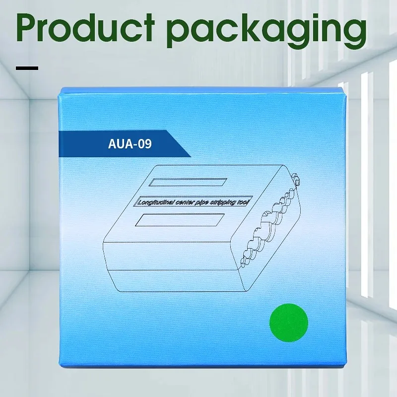 Alat Pengupas Pipa Serat Optik Longitudinal AUA-09 1.5-11mm, Pemotong Kabel Inti Tunggal/Bentuk Pita, Alat Pengupas Pipa Tengah