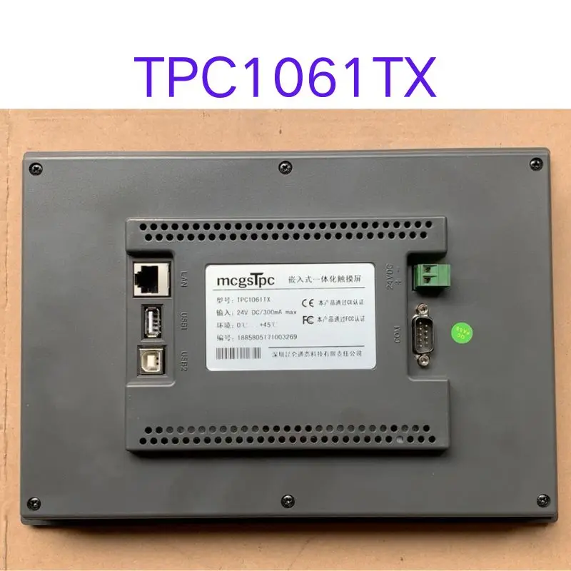 second-hand TPC1061TX touch screen Test OK Fast Shipping