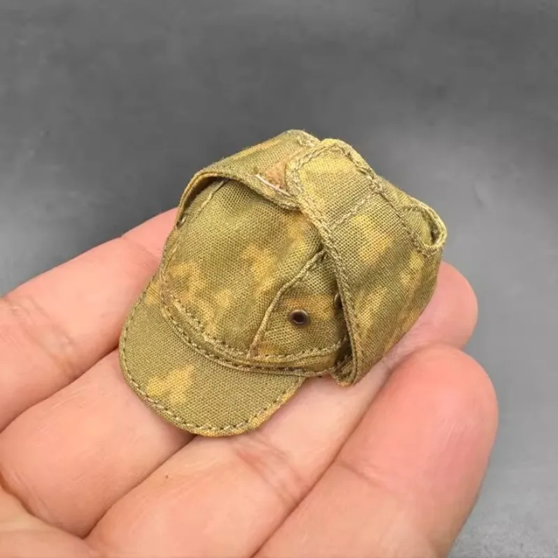 

В наличии RUS-044 1/6 масштаб солдат складная защита ушей камуфляжная шляпа модель для 12 "фигурки куклы аксессуары для тела