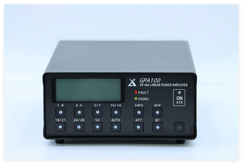XIEGU GPA100 100W Linear Amplifier 1.8-54MHz Shortwave Radio X6100 X6200 G90 G106C HF Band
