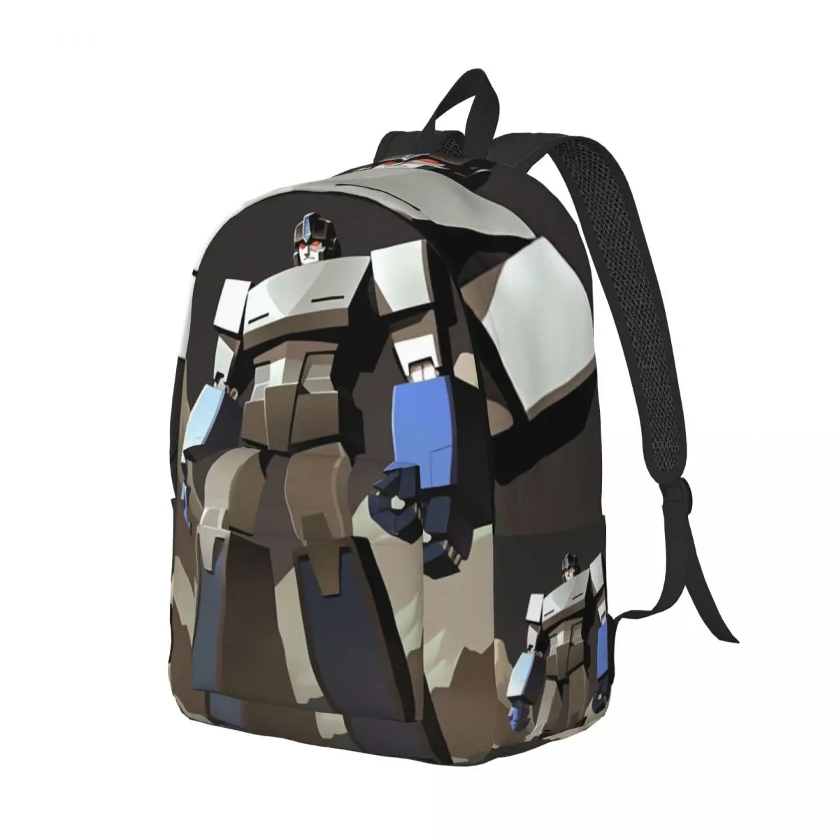 O-Optimus Primes Fashionable and versatile backpack, suitable for both men and women, showcasing individual charm.