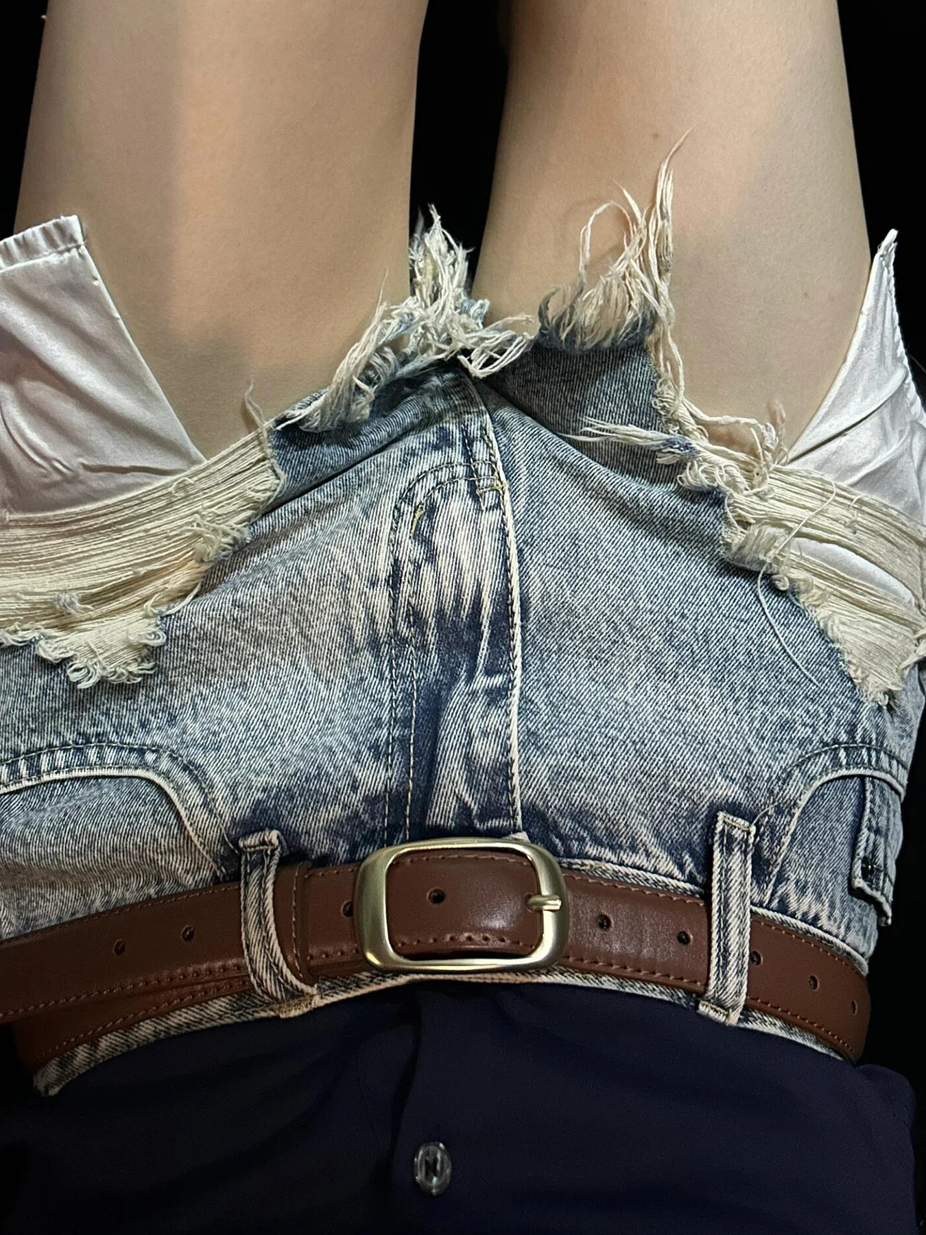 

Y2K Low Waist Distred Denim orts Women's Summer Bodycon Hot Pants American Vintage Slimming orts Ladies Jeans