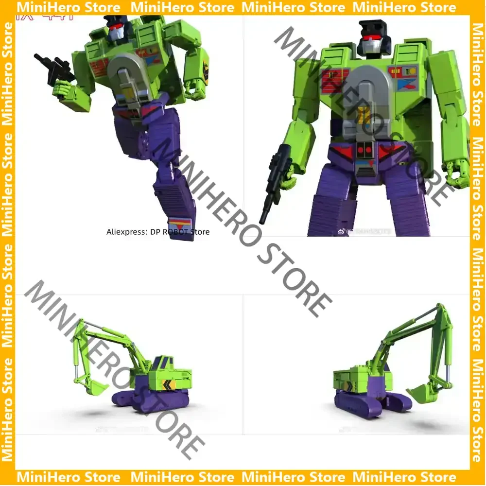 

В наличии оригинальная фигурка X-Transbots Devastator MX-44T Scavenger 1:18 из ABS и PVC.