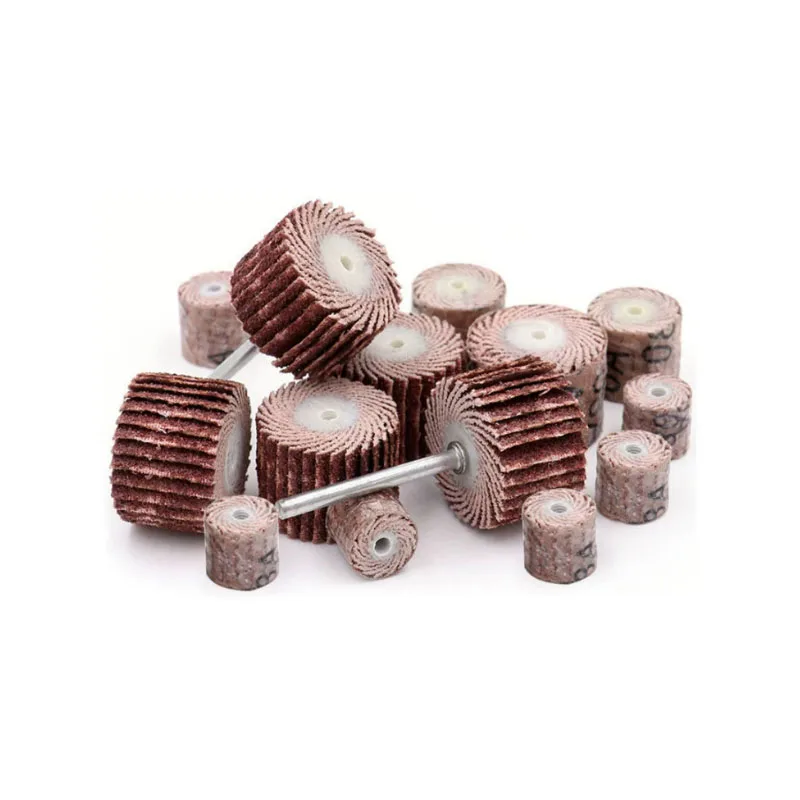 3mm Handle Grinding Head Polishing Wheel Sandpaper Sand Cloth Woodworking Root Carving Grinding and Polishing Louver wheel