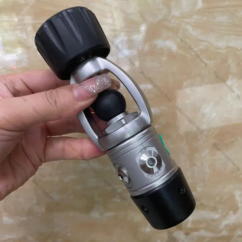 Diving First-stage Head Pressure Reducing Valve First-stage Head Professional Scuba Diving Breathing Regulator Bite Set