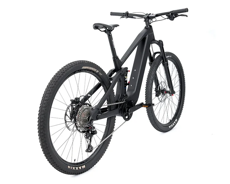 TWITTER-EM19 Bafang mid-mounted motor,M820-36V/48V-250W,29in full suspension mountain bike 12S Four-piston hydraulic disc brakes