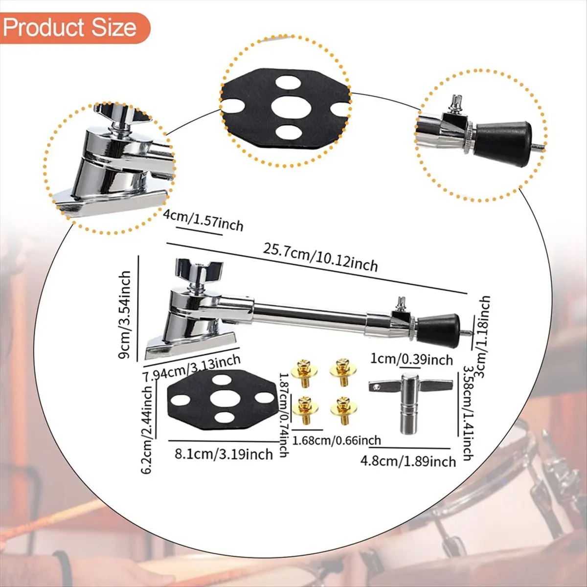 

Drum Stand Leg Set Drum Rack Legs Holder Mount Stand Spare Part Sturdy Musical Instruments Repairing Part [AA74-AAA]