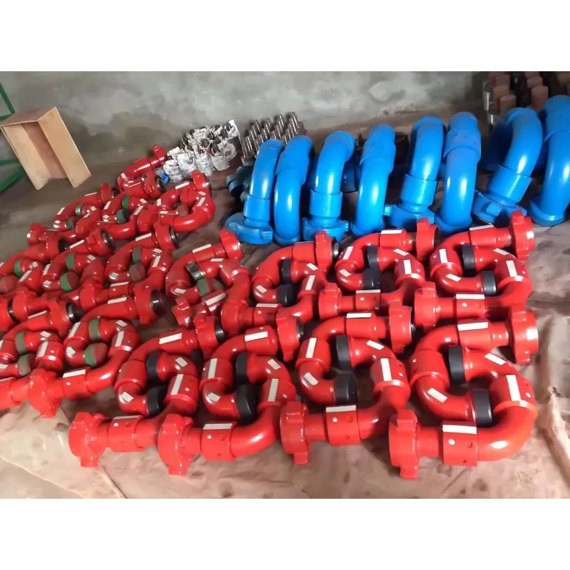 OEM Flowline Parts Fittings Choke Manifold Swivel Joints with Union for Oilfield Rig Accessories