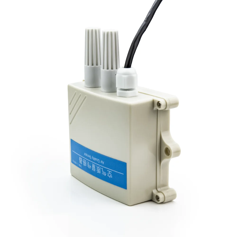 PM2.5 PM10 PM1.0 Transmisor de calidad del aire Salida de 10 ~ 30 V CC Protocolo de comunicación RS485 (modbus) Probador de calidad del aire IP65