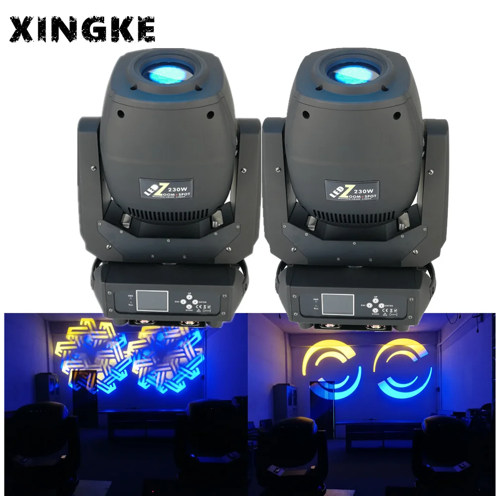 

2PCS/LOT 2023 Hot Sell 230W 7R Disco Dj Light Sharpy Beam Moving Head Light DMX Led Moving Head Stage Spot Light