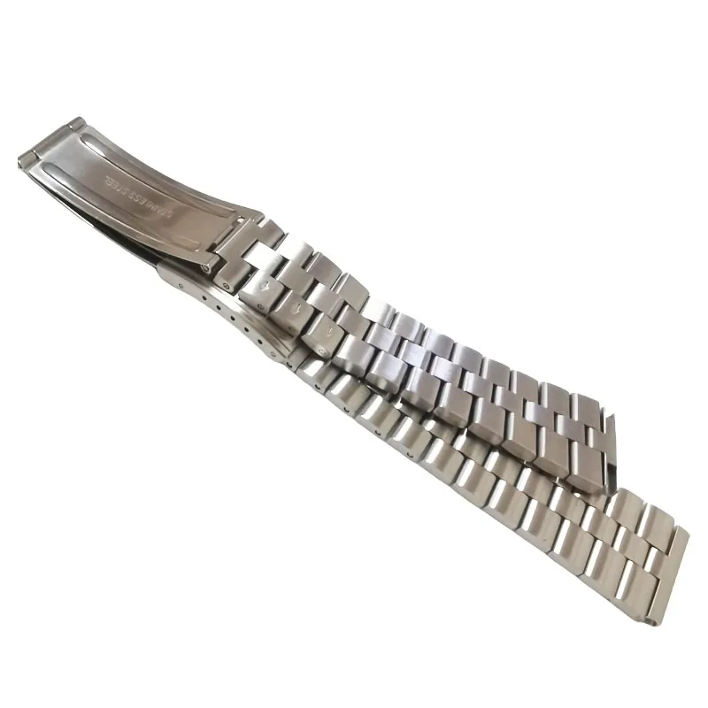 SKX 6138 Bracciale con cinturino per orologio presidenziale universale in acciaio inossidabile argento 19 mm adatto per orologio serie SKX 6138