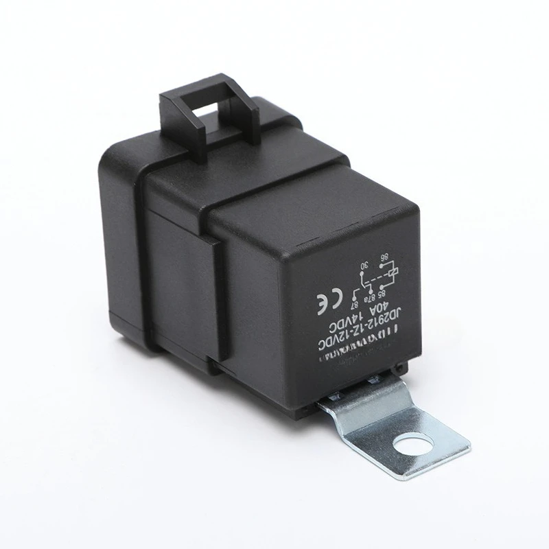 Waterproof integrated car relay/with socket 40A12V24V36V48V60V72V five pin