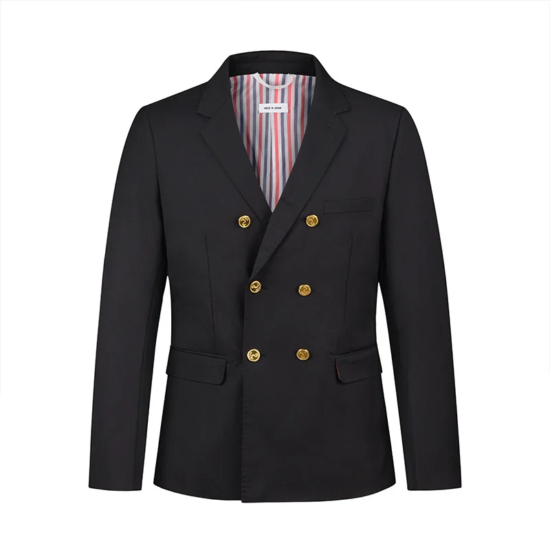 

6677-autumn and winter new Korean trendy business leisure professional jacket men light luxury Yinglun style suit