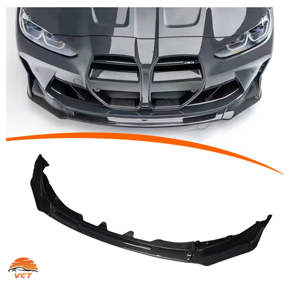 

OEM Style M3M4 Front Lip G80 G82 Dry Carbon Fiber Auto Performance Part Auto Body Systems Front Bumper Lip for M4 G82 M3 G80