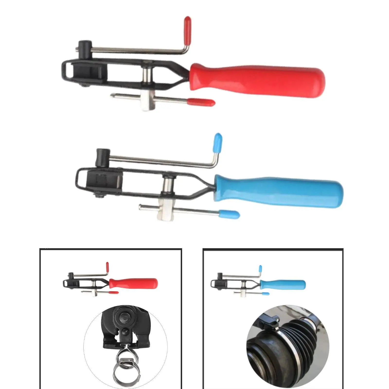 CV Joint Boot Clamp Banding Tool Premium Gemakkelijk te gebruiken Veelzijdig Slijtvast Voertuiggereedschap Spansleutel voor koelsysteem