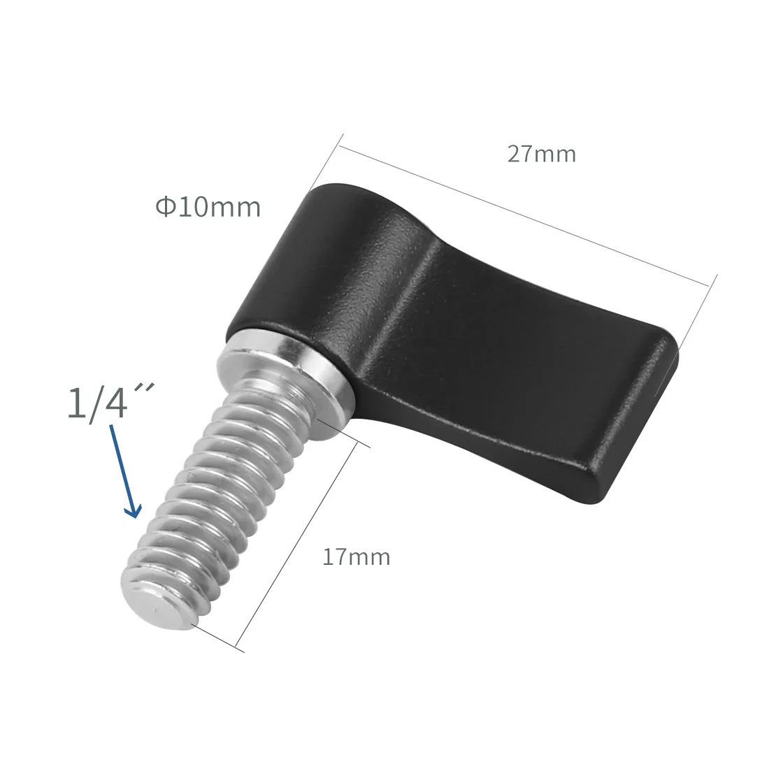 2x mini verstellbar m6 m5 1/4 Gewinde l-Typ T-Form Griff knopf Adapters ch raube für gopro für dji für insta360 dslr Foto zubehör – Detail 30
