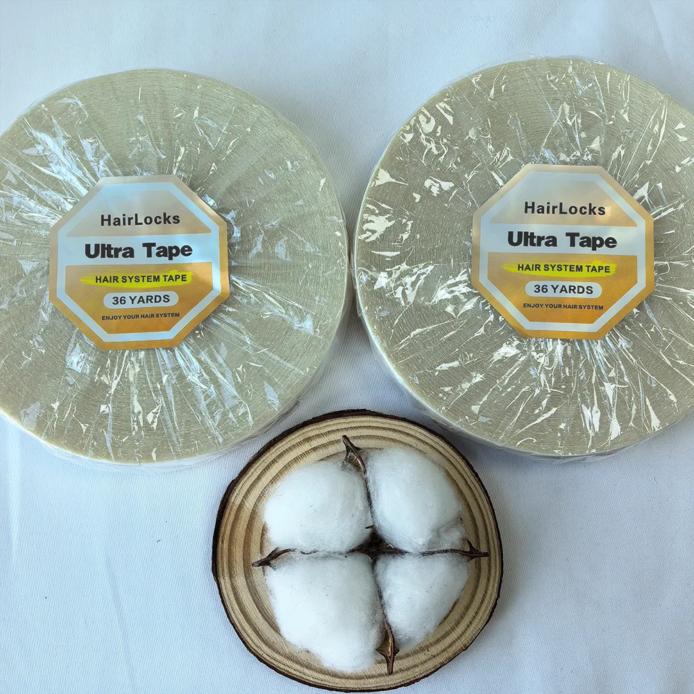 36야드 폭 양면 테이프 가발 고정용 접착제 스포츠 코스프레 연극 공연용 흔들리지 않는 가발용