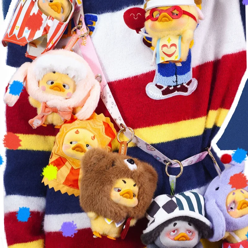 

Authentic annoying duck Upsetduck crazy circus duck series mysterious blind box cute vinyl doll bag pendant birthday gift