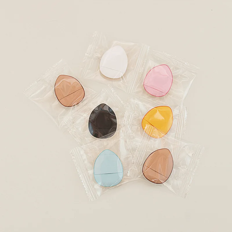 Latex free Mini Finger Puff Set Makeup Sponge Face Concealer Foundation Detail Puffs Professional Cosmetic Cushion Puff