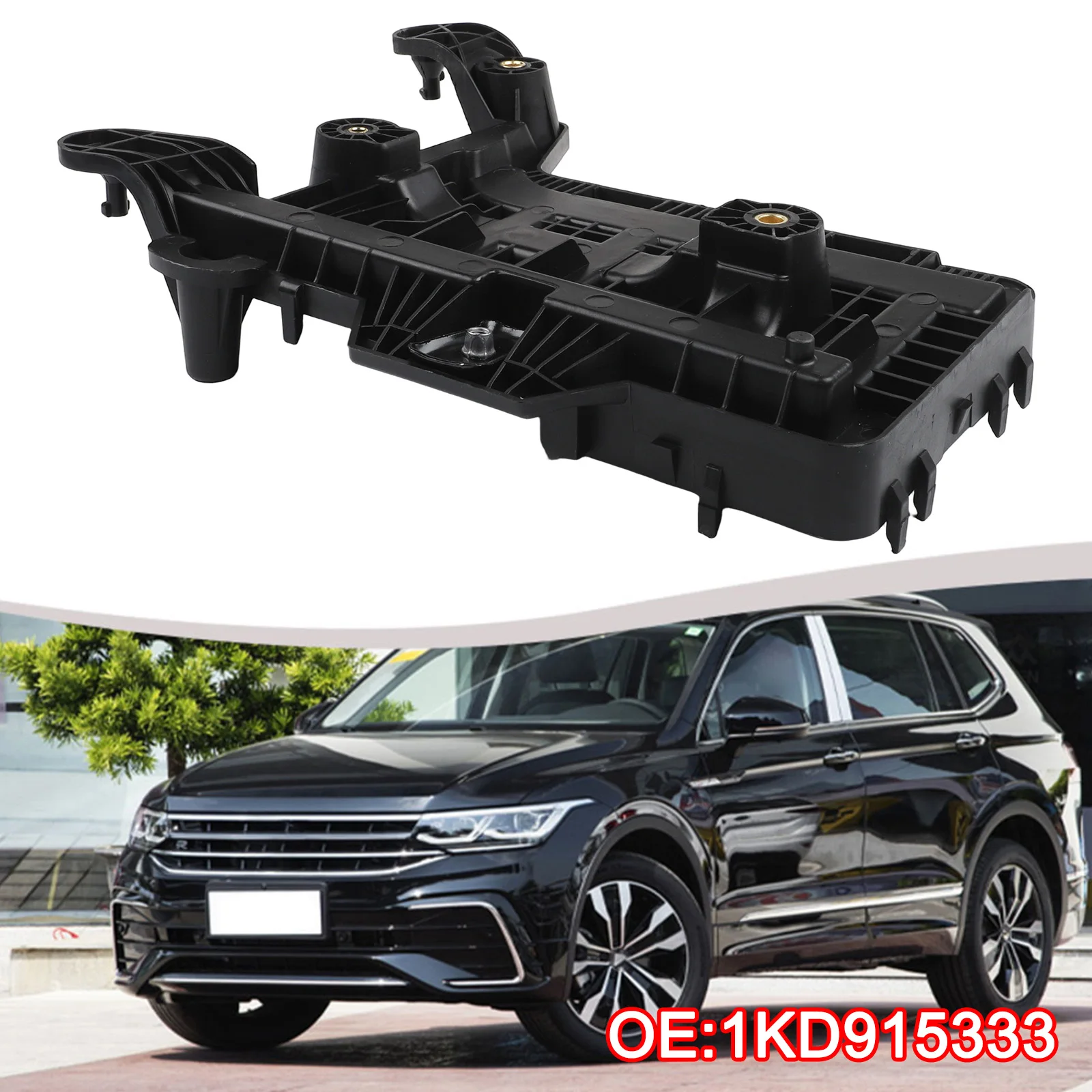 Battery Base Battery Holder 1KD915333 1KM915333 For Tiguan For Touran For Magotan For CC Replacement Installation Battery Base