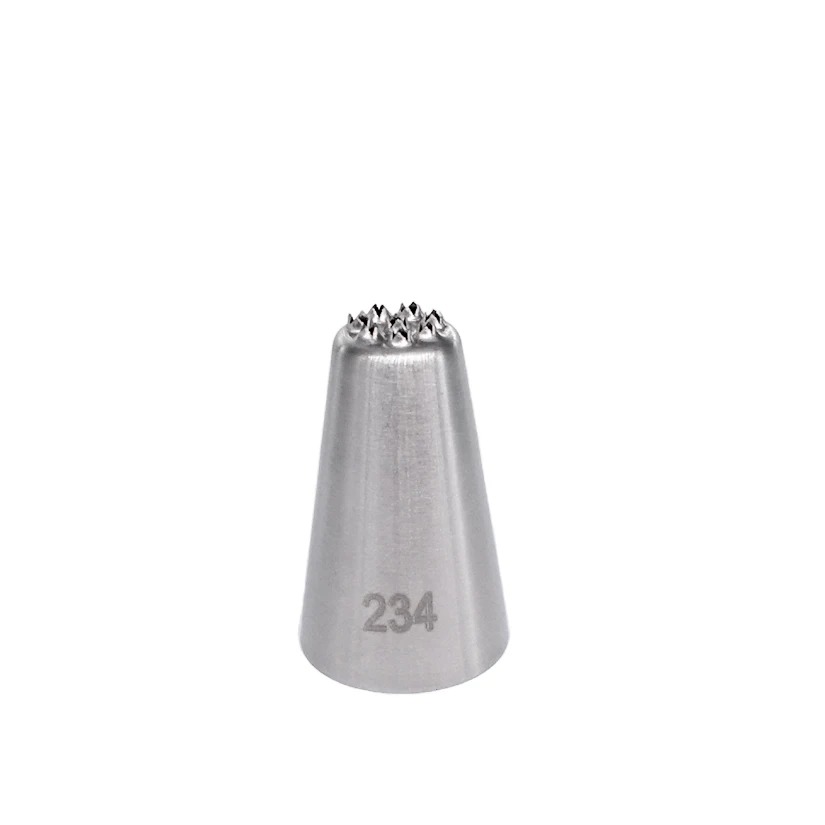 234# Stainless Steel Icing Piping Nozzles Cake Decorating Pastry Tip Sets Cupcake Tools Bakeware