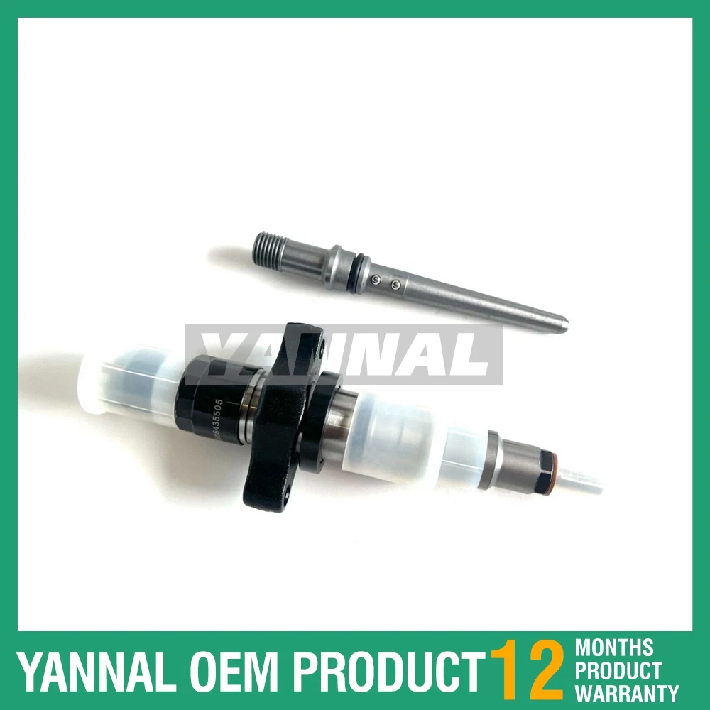 Dodge Cummins 5.9L 디젤용 1년 보증 커먼 레일 연료 인젝터 2004-2009 0986435505