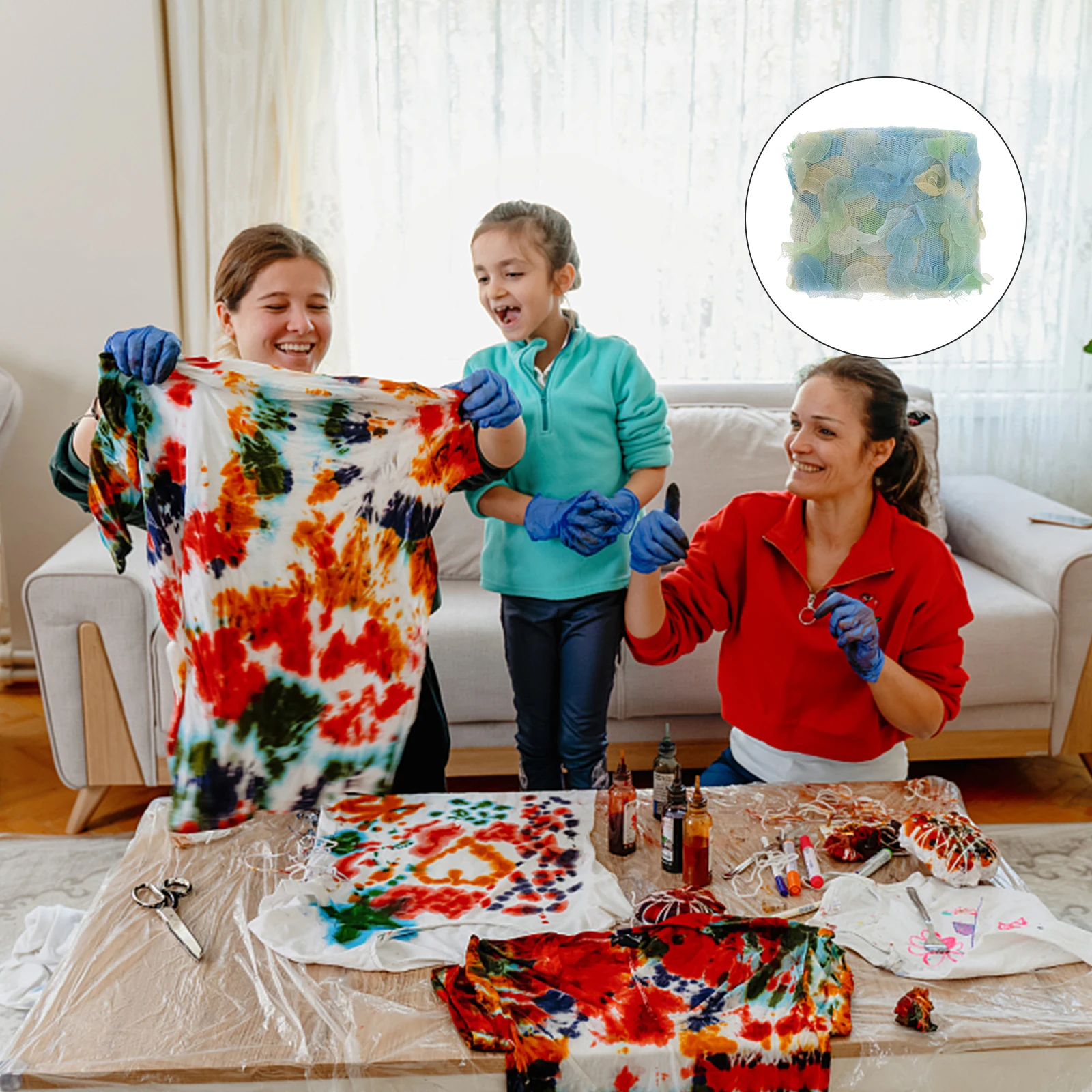 

Rose Floral Ribbon Premium Polyester Silk Durable DIY Crafts Hairpin Bow Making Material Lightweight Portable for Gift