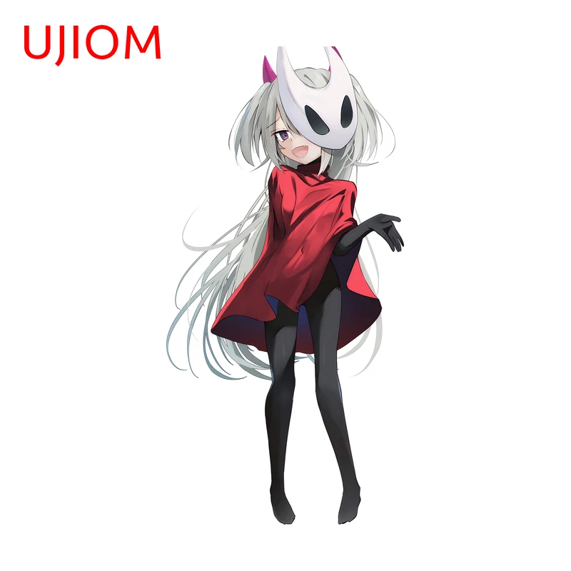 UJIOM Hornet Knight Wall Sticker Hollowing Anime Female Knight Decal Personality Scratch Proof PVC Graphic Back To School