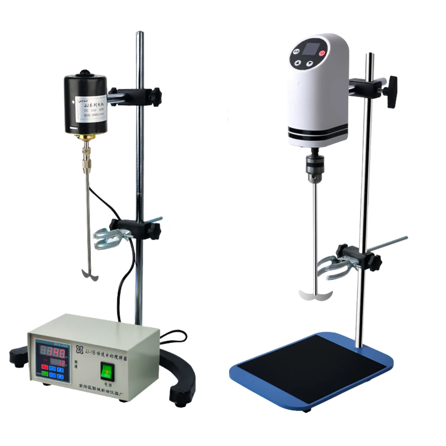 

High Power Overhead Cantilever Electric Mixer Digital Display Laboratory Constant Speed Timing 300W Mixer Laboratory Supplies