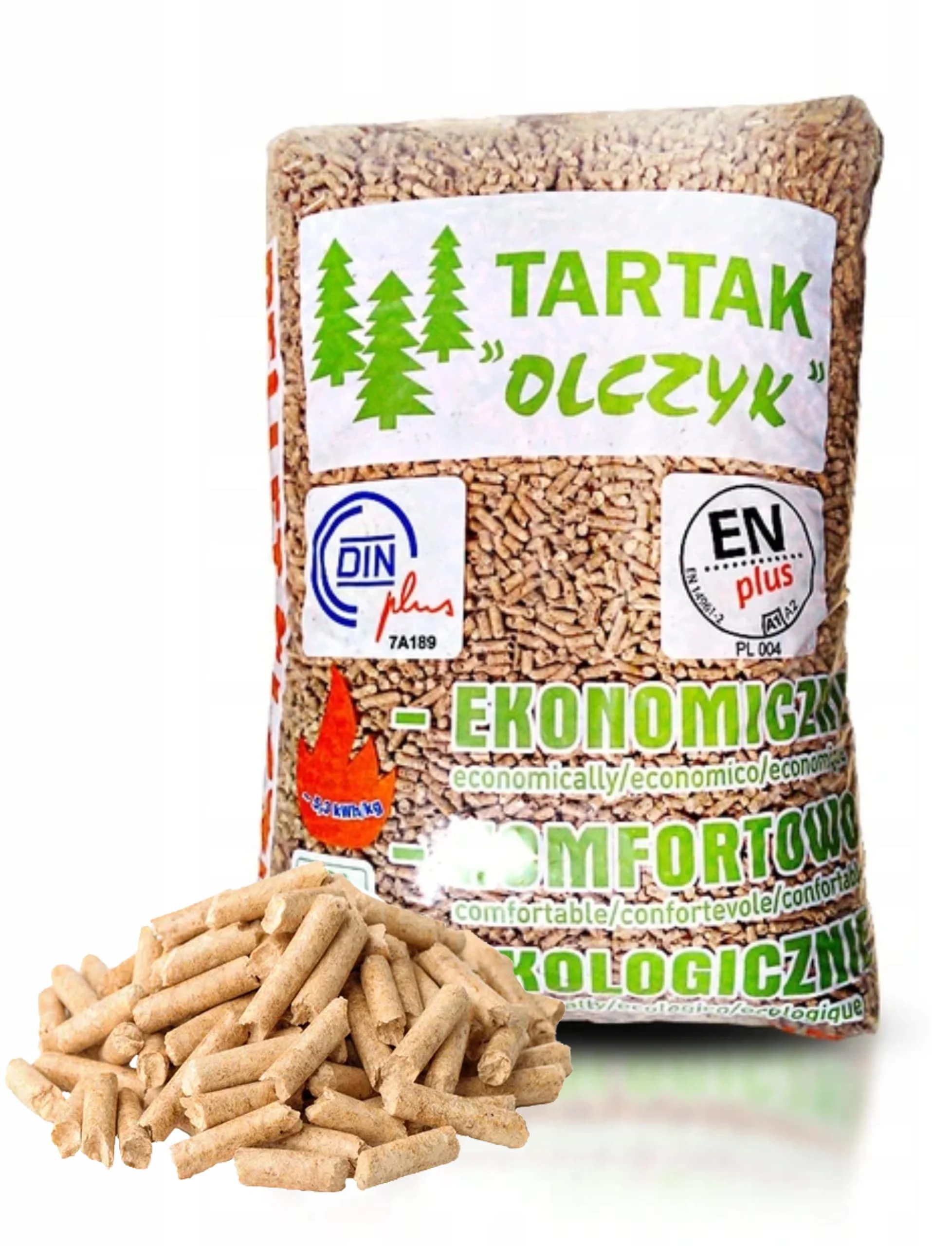 Pellet di legno Olczyk 15kg 6mm