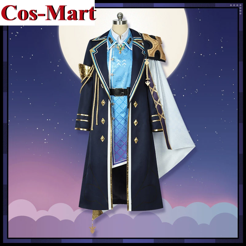 

Косплей Костюм косплея Cos-Mart из аниме втубера, флешки, модная Милая унисекс униформа, искусственная кожа, индивидуальный пошив