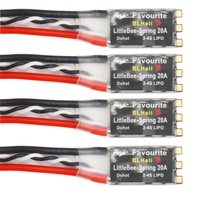 FVT LITTLEBEE BLHeli-s Brushless ESC 20A Supports MultiShot DSHOT OneShot42 OneShot125 for 2-6S Multicopter
