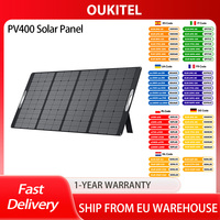 OUKITEL PV400 400W Foldable Portable Solar Panel with Kickstand,IP65 Waterproof,23% Energy Conversion Rate