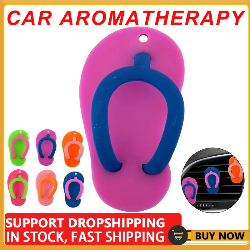 Slippers Air Vent Clips Slipper-Shaped Freshener Portable Slippers Car Vent Air Freshener For Cars RVs Trucks