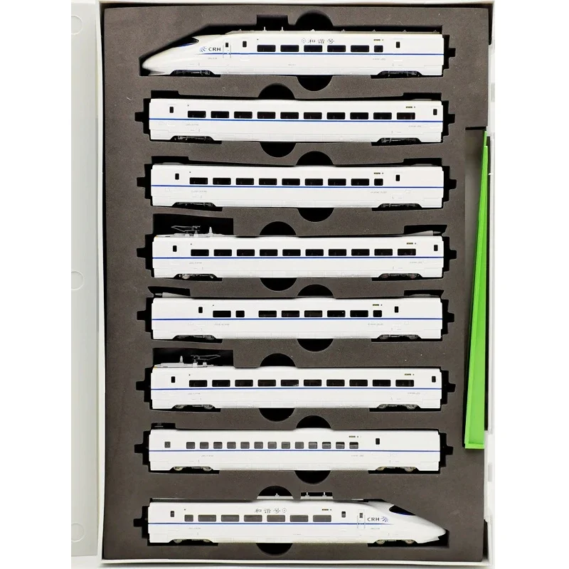 KUNTER 10-304L Train Model N Type 1/160 CRH2 Type Train 8-section Set Rail Car Toy