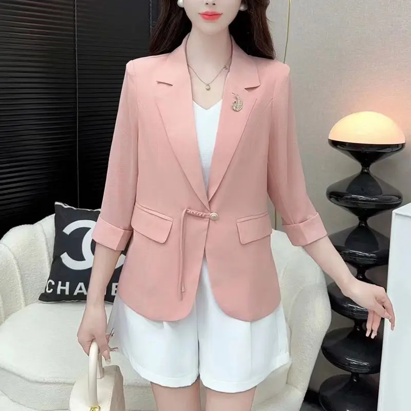 

Летний тонкий костюм Jaet, женский национальный топ на пуговицах для похудения ort Sve, новый высококачественный солнцезащитный топ