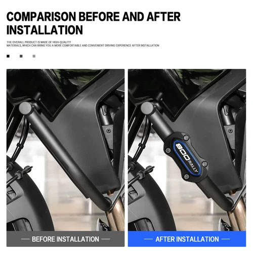 Imagen 2 del producto Nuevo para VOGE DS800X Rally DS800 Rally 2025 2026 Protector de barra de choque de parachoques de motor de motocicleta