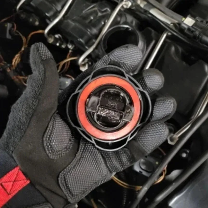 2X زيت المحرك غطاء فتحة التعبئة ختم طوقا 11121715318 لسيارات BMW 1 2 3 4 5 6 7 سلسلة M3 M4 M5 M6 X3 X5 X6 Z4 E46 E90 E60 F01 F10 F30
